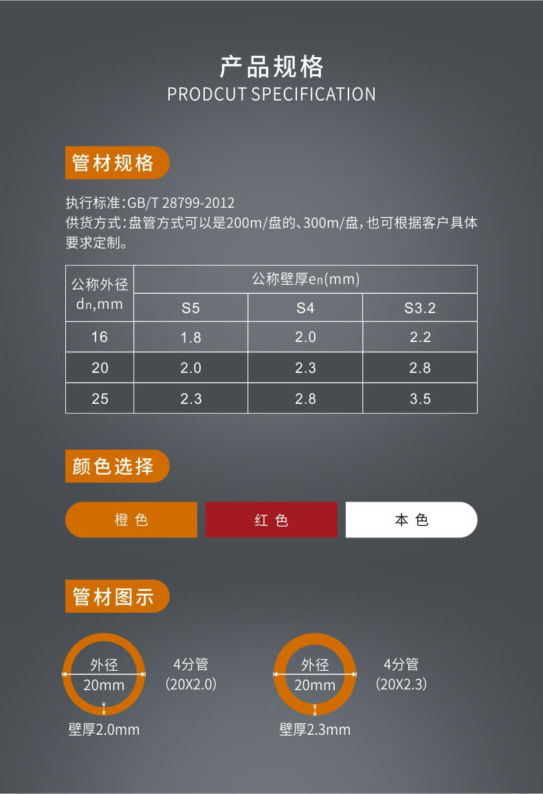 伟星pe-rt Ⅱ型地暖管